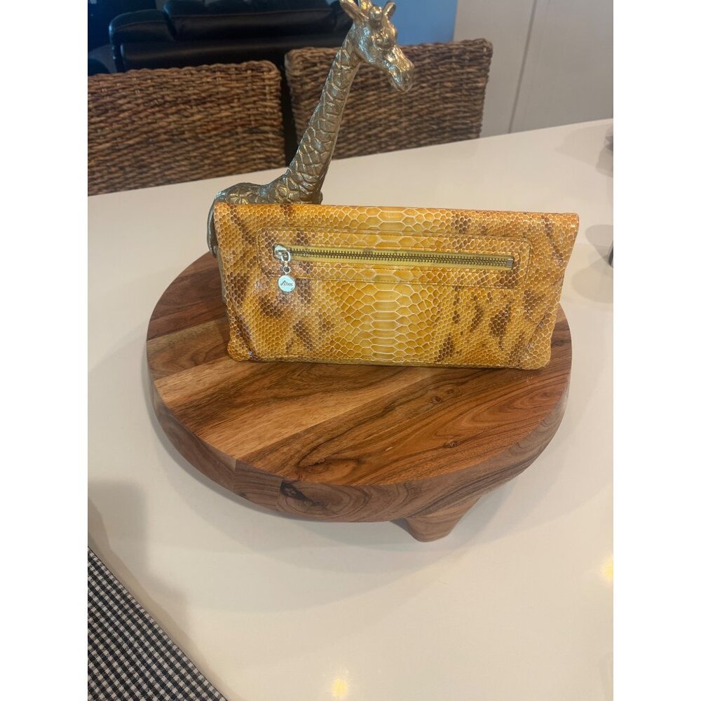 Abas Python Wallet Clutch - image 2